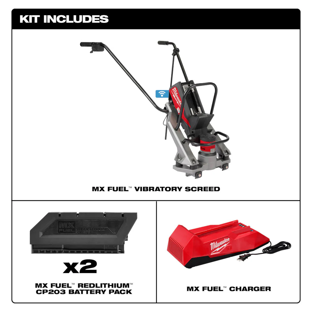 Milwaukee MX FUEL Vibratory Screed MX FUEL MXF381-2CP - Image 3