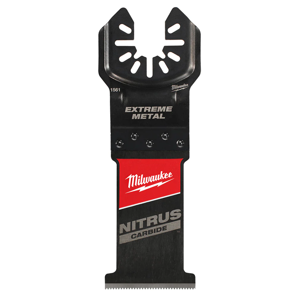 Milwaukee NITRUS CARBIDE Extreme Metal Universal Fit OPEN-LOK Oscillating Multi-Tool Blade - Image 38