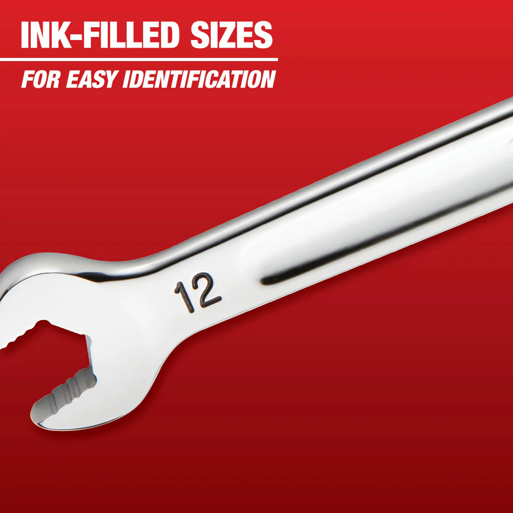 Milwaukee 6mm Metric Ratcheting Combination Wrench 45-96-9306 - Image 57
