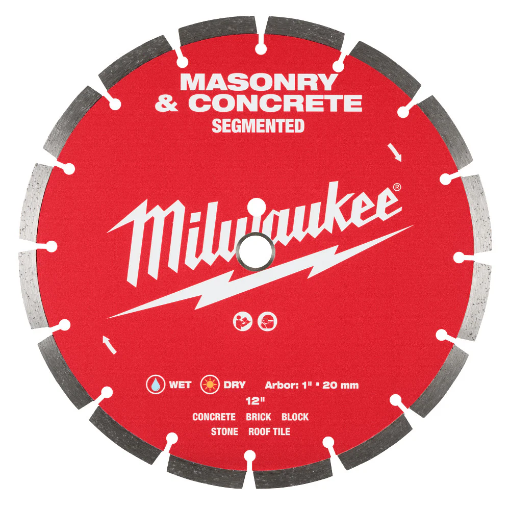 Milwaukee 4-1/2" Segmented Masonry & Concrete Diamond Blade 49-93-9302 - Image 29