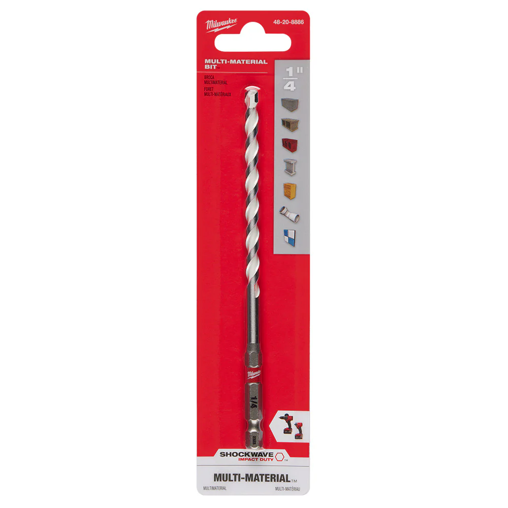 Milwaukee SHOCKWAVE Impact Duty Carbide Multi-Material Drill Bit 48-20-8880 - Image 51