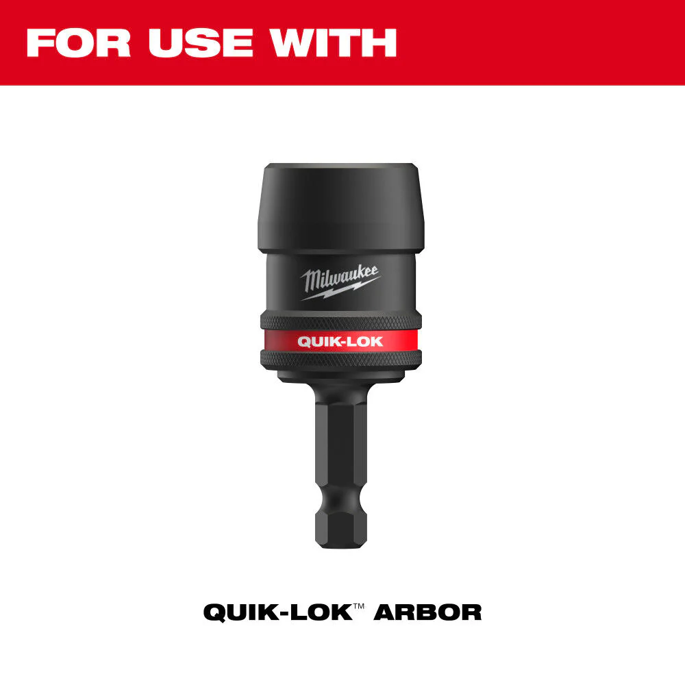Milwaukee Small Adapters for QUIK-LOK Arbors 5-Pack 49-56-7573 P1 - Image 6