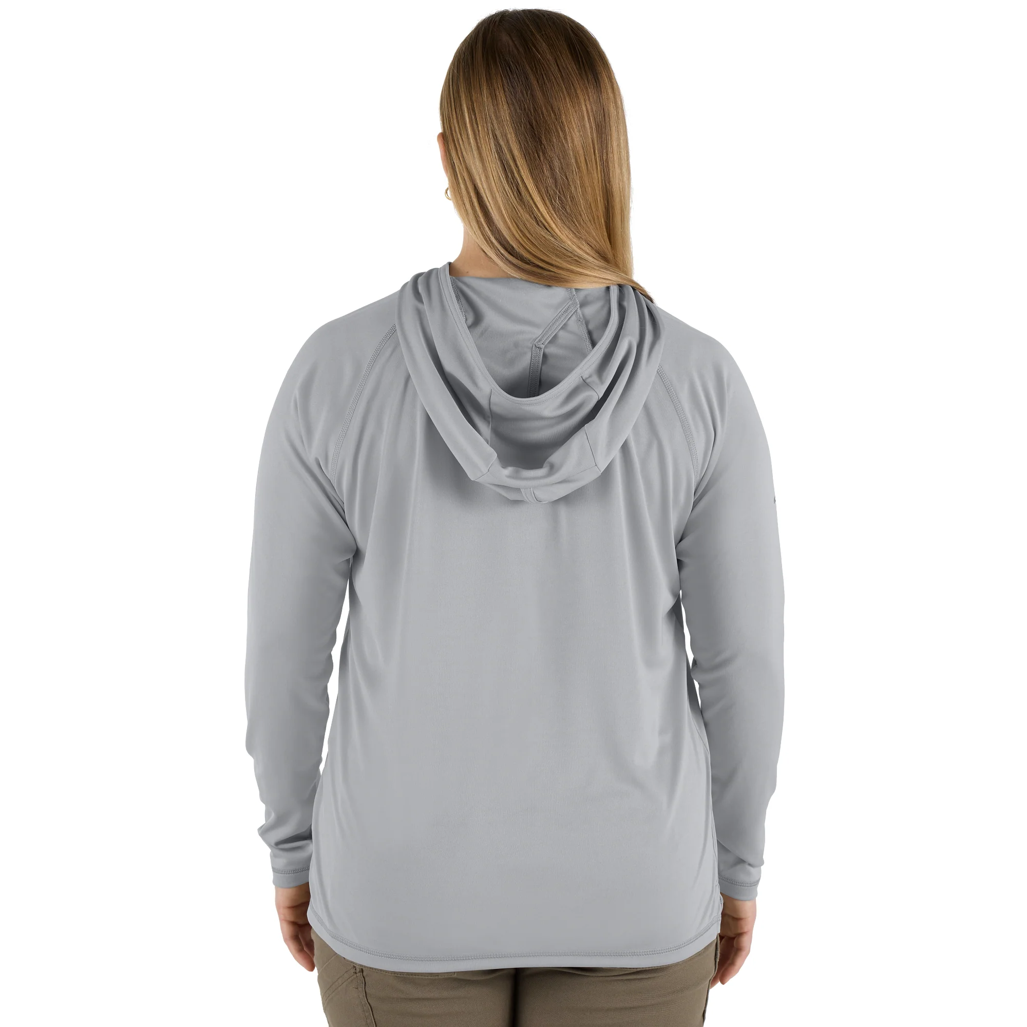 Milwaukee WMN WORKSKIN Hood Shirt Gray XL F550G-XL - Image 9