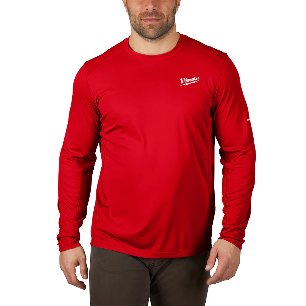 Milwaukee WORKSKIN Lightweight Performance Long Sleeve Shirt - Black 415B-S - Image 201