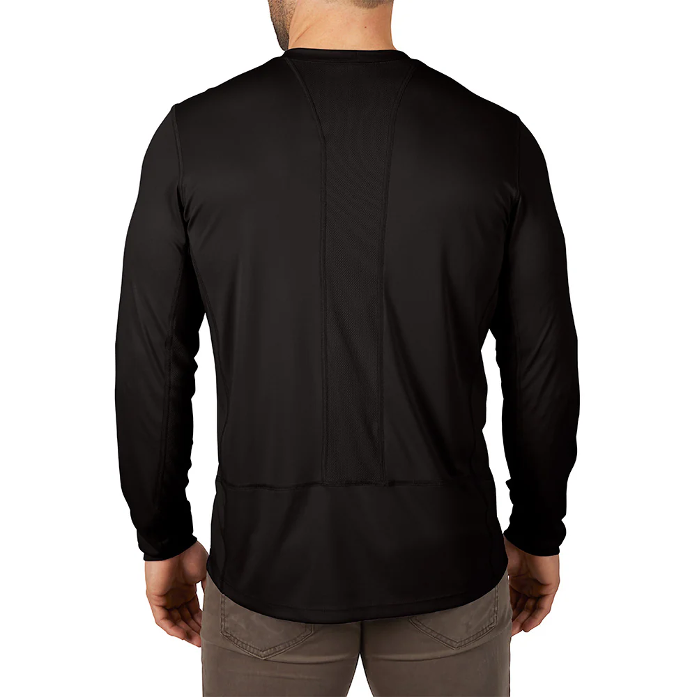 Milwaukee WORKSKIN Lightweight Performance Long Sleeve Shirt - Black 415B-S - Image 58