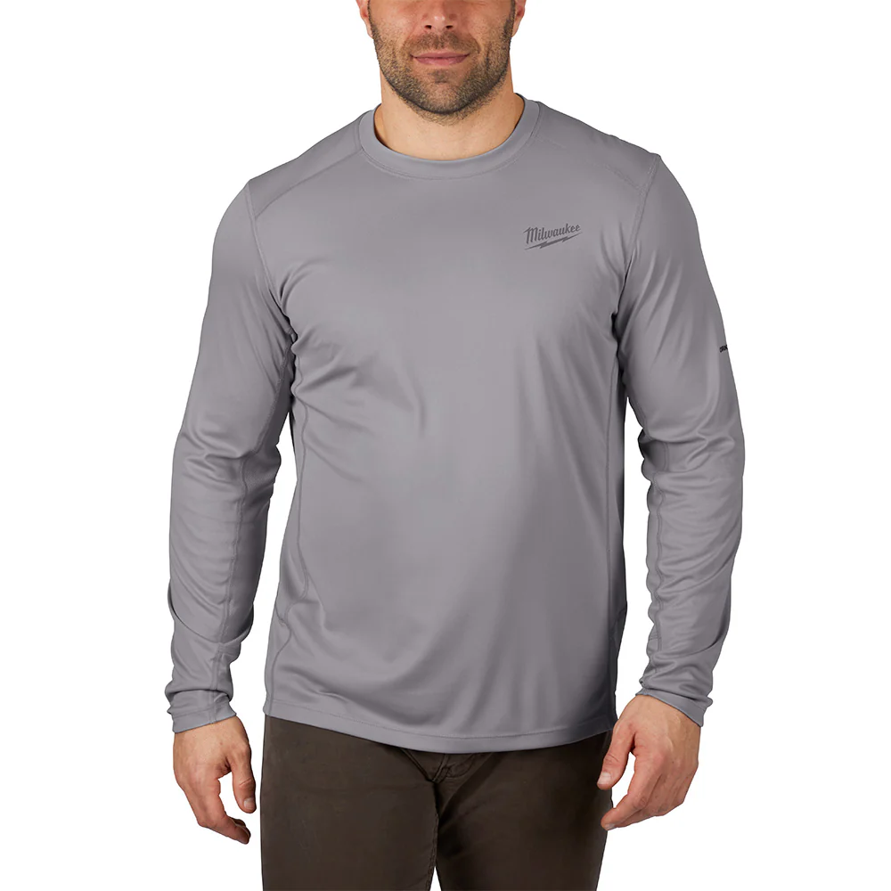 Milwaukee WORKSKIN Lightweight Performance Long Sleeve Shirt - Black 415B-S - Image 72