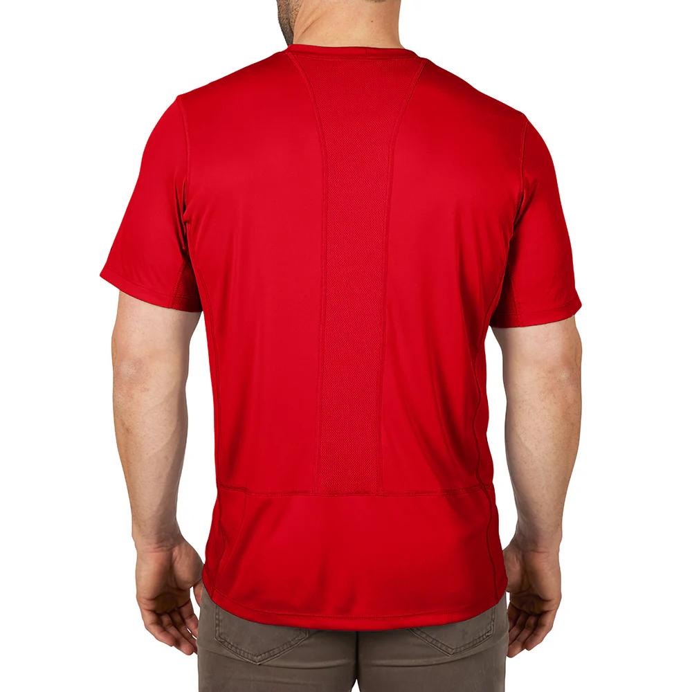 Milwaukee WORKSKIN™ Lightweight Performance Short Sleeve Shirt - Black (Small) 414B-S - Image 241