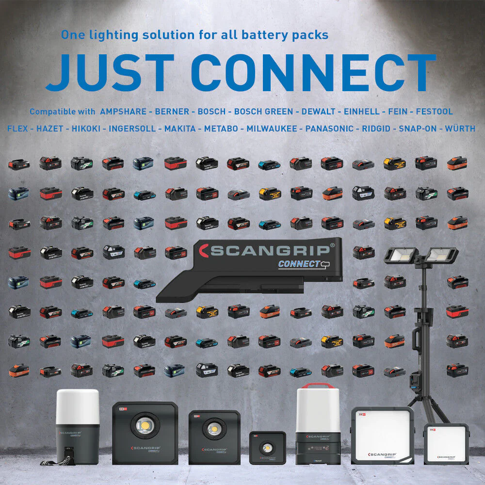 Scangrip Battery Safe Smart Connector Compatible with Milwaukee 03.6149C - Image 2