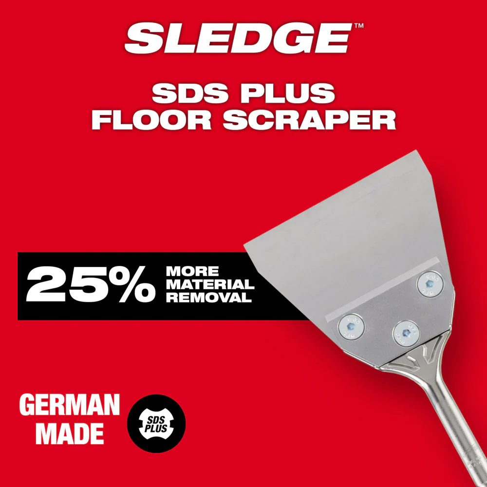 Milwaukee SDS Plus SLEDGE Floor Scraper 48-62-6046 - Image 7