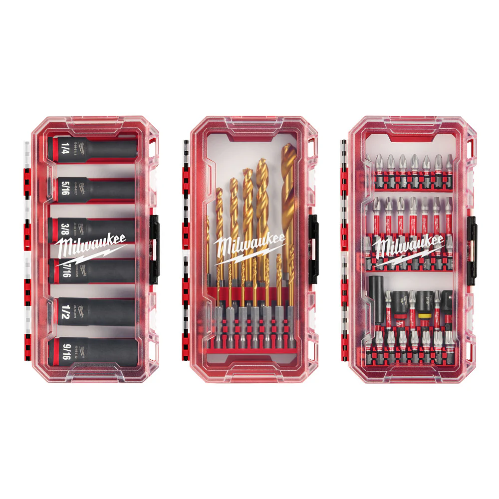 Milwaukee SHOCKWAVE Impact Duty 60PC Drill, Drive & Fasten PACKOUT Set 48-32-5162 - Image 14